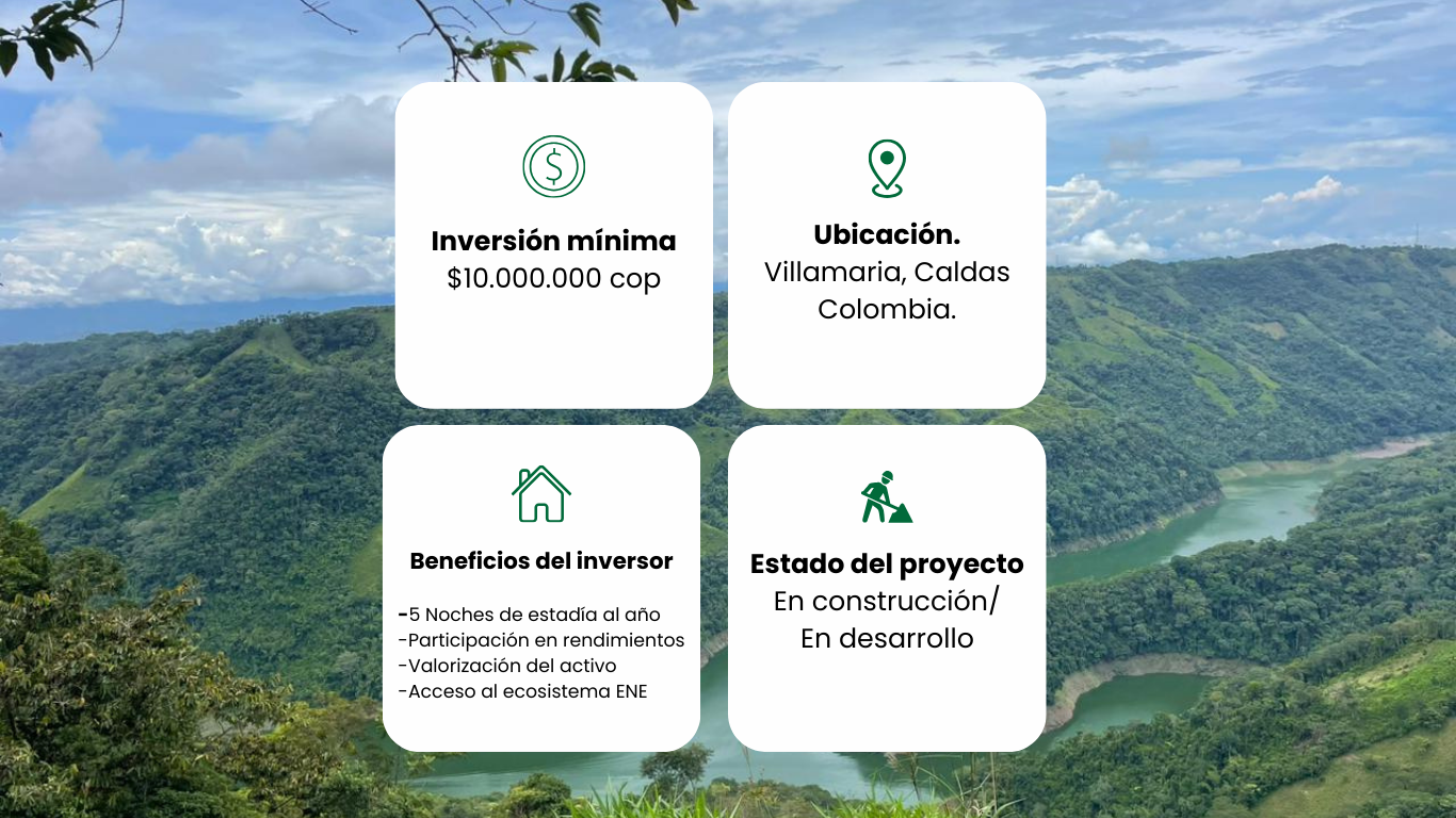 Glamping villamaria caldas inversion